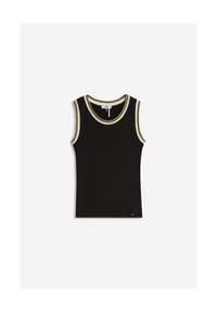 CINQUE - Top, breite Träger, für Damen - 99 - SCHWARZ