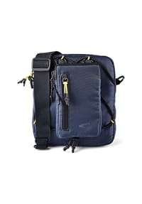 camel active SHORES - Shores Cross Bag mit reflektierenden Elementen - Dunkelblau