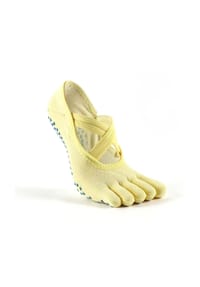 MUNADUNA - Yoga-Zehensocken mit Doppelkreuz Zehensocken,Anti-Rutsch,Elastisch - Dunkelgrau (Typ A)