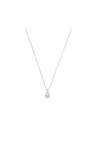 amor - Damen Kette mit Anhänger, 925er Silber - BICOLOR
