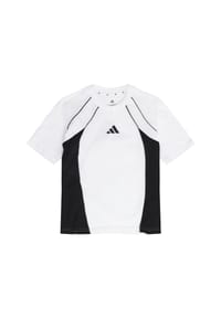 adidas - T-Shirt, Baumwolle, für Kinder - WH/BLACK/GRE.