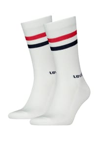 Levi's® - Socken, 2er-Pack, Logo-Design, für Herren - 001 BLACK/WHITE