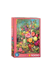 eurographics - Puzzle Blumenstrauß, Smart Cut, 1000 Teile, 68 x 48 cm - 