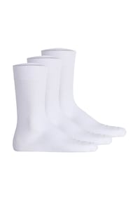 Hudson - Unisex Socken, 3er Pack - Easy, Komforbund, Basic Socken, einfarbig - Schwarz