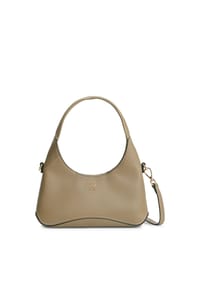 TOMMY HILFIGER - Beuteltasche, Kunstleder, Magnetverschluss, für Damen - R06  KHAKI