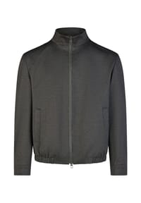 HECHTER PARIS - Blouson Modern Fit mit elastischen Ärmelbündchen - Braun