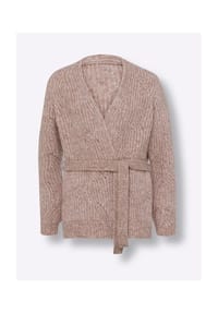 heine - Strickjacke - champagner-cognac-meliert