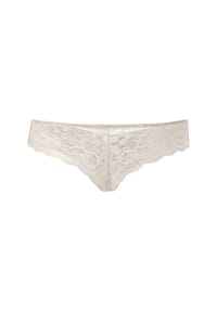 LASCANA - String, Mikrofaser, florale Spitze, für Damen - 1XBLACK