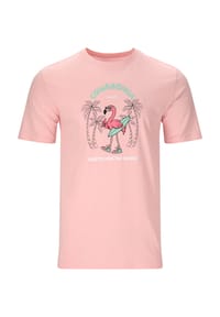 CRUZ - T-Shirt Ankara aus reiner Baumwolle mit Feel-Good-Print - 1002 White