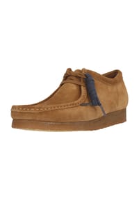 CLARKS® - Mokassin Wallabee Cola mit der unnachahmlichen Kreppsohle - 1222 Cola