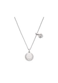 EMPORIO ARMANI - Emporio Armani Damen-Halskette mit Anhänger aus silberfarbenem Messing, EGS3275040 - Silber