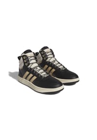 adidas - Schnürschuhe HOOPS 3.0 MID - cblack/magbei/wonwhi