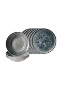 Ritzenhoff & Breker Pizza- & Pasta-Set Grana 12er Set grau - GRANA - grau