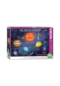 eurographics - Puzzle Sonnensystem, Astronomie, 500 Teile, 68 x 48 cm - 