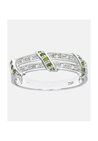Diamant L'eternel - Eternity Ring, mit 0.11 ct Diamant, 375 Weißgold - white gold