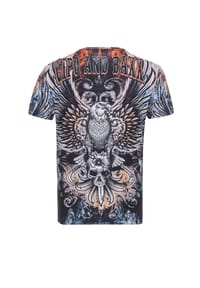 CIPO & BAXX® - T-Shirt CT818 sportliche Freizeit-Looks - BLUE