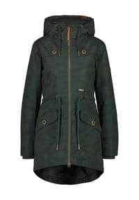 ALIFE AND KICKIN® - Winterjacke "Charlotte AK B", Kapuze, für Damen - 6520 GREEN GABLE