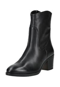 MARCO TOZZI® - Leder Stiefelette - Schwarz