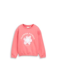 TOM TAILOR - Sweatshirt, Wendepailletten, für Kinder - 10668 SKY CAP BLUE