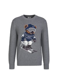 19V69 ITALIA - Strickpullover Ricardo Teddy - Black
