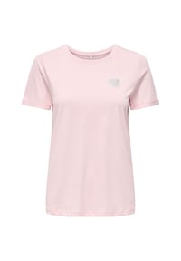 ONLY CARMAKOMA - T-Shirt, Rundhalsausschnitt, für Damen - 305210001 ROSY T
