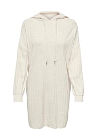 ONLY® - Strickkleid, Kapuze, Tunnelzug, für Damen - 189959001 PUMICE