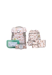 school mood Champion - Champion Schulranzen-Set - Leopard