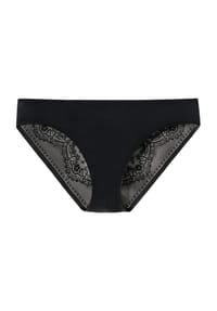 SCHIESSER - Hüftslip, Floral, für Damen - 000 SCHWARZ