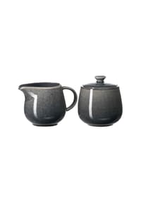 Ritzenhoff & Breker Milch- & Zucker-Set Toledo 2er Set dunkelgrau - TOLEDO - dunkelgrau
