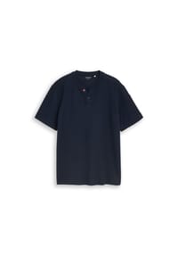 TOM TAILOR - T-Shirt, Henley-Ausschnitt, für Herren - 10348 GARDEN WHITE