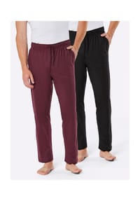 Witt - Hose lang - bordeaux + schwarz