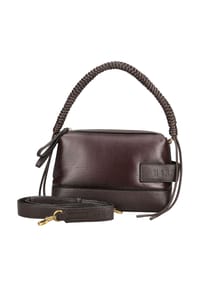 Hispanitas - Lederimitat/Textil Taschen - Espresso
