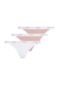Calvin Klein - Slip, Logo-Bund, für Damen - TL2 SUBDUED/WHITE