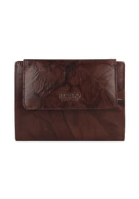 mano Donna Aurona RFID - Donna Aurona Geldbörse RFID Leder 14 cm - cognac