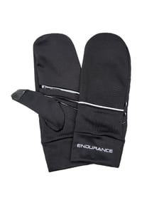 ENDURANCE - Fäustlinge Zanny mit reflektierenden Elementen - 1001 Black