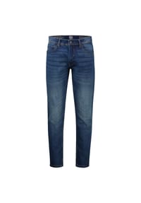 LERROS - CONLIN 5-Pocket Stretch-Denim, SLIM FIT, unifarben - MID BLUE USED WASH