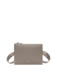AIGNER ZITA - Umhängetasche, Rindsleder, für Damen - 0072  TAUPE