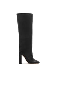 ONE ELEMENT - Schwarze Stiefel aus Naturleder in modernem Stil - Schwarz