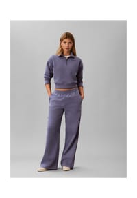 Calvin Klein - Schlafanzug-Hose French Terry, Eingrifftaschen, für Damen - C53  BLUE