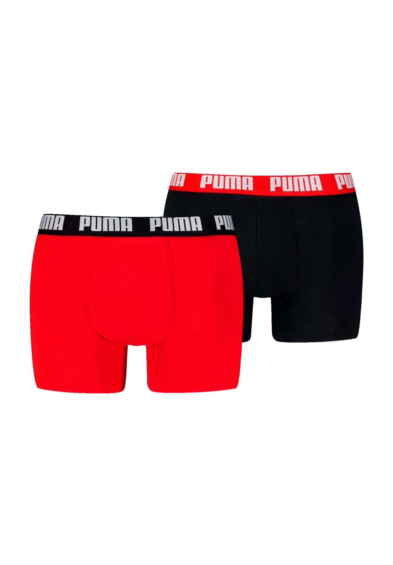 PUMA Boxer Briefs (2-Pack) Men, Clothing, Red/Black, 4 - Bild 9