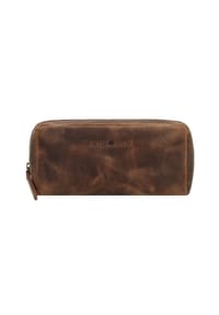 GREEN BURRY - Vintage Stifteetui Leder 21 cm - brown