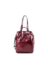 Desigual. Half Logo - Half Logo City Rucksack 34 cm - rot