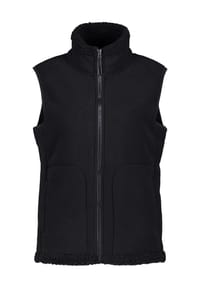ALIFE AND KICKIN® - EstherAK T Teddy Vest - black