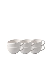 Villeroy & Boch Kaffeetasse 6 Stk NewMoon - NewMoon - weiß