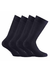 Rohner Advanced Socks - Unisex Socken, 4er Pack - Bambus, Kurzsocken - Beige