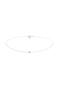 elli. - Halskette Choker Ball Kugel Geo 925 Silber - Silber