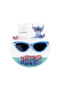 Disney - Lilo & Stitch Kinder-Sonnenbrille – Stylisch mit passendem Zubehör - Blau Onesize