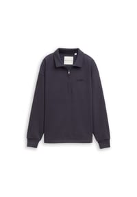 TOM TAILOR - Sweatshirt, Polokragen, für Kinder - 29476 COAL GREY