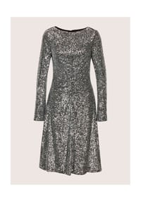 MADELEINE - Abendkleid mit Glanzeffekt - darkblue