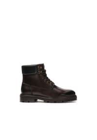 Kazar - Braune Stiefel auf Treppensohle - Braun